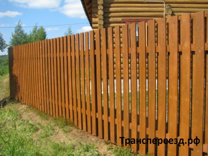 деревянный забор ярославль